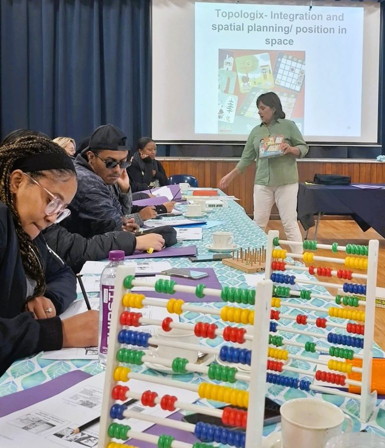 Our teachers recently attended a workshop on perceptual skills to better understand how children process sensory information.