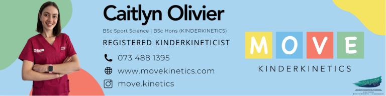 Caitlyn Olivier - Kinderkineticist - Move Kinderkinetics. Mindstretch School - Special Needs.