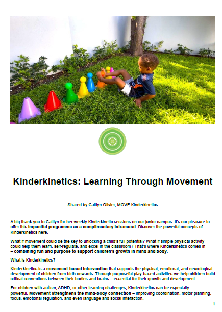 Kinderkinetics: Learning Through Movement - Mindstretch School - Special Needs School