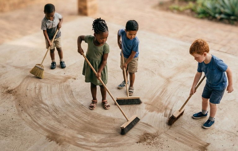 Assigning Chores Helps Growth - Mindstretch School in Cape Town - special needs focus, including autism