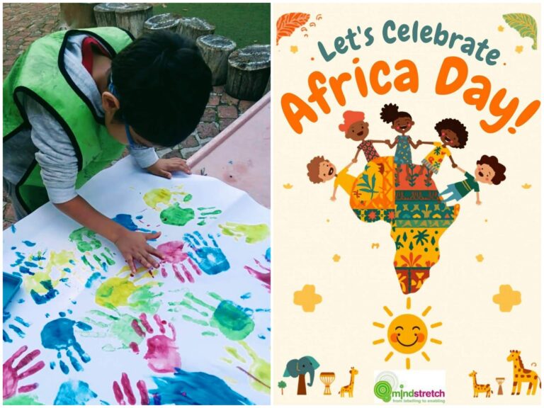 Celebrating Africa Day - Mindstretch School for special needs education, in Pinelands, Cape Town